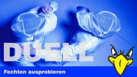 Fechten ausprobieren - Die Schnupperangebote